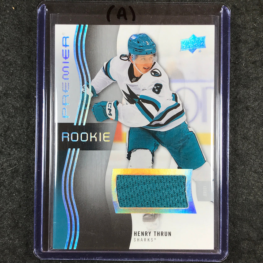 2023-24 Premier NHL HENRY THRUN Base Rookie Jersey Relic #115 (A)