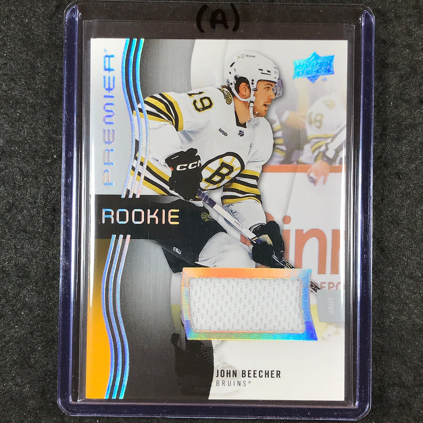 2023-24 Premier NHL JOHN BEECHER Base Rookie Jersey Relic #144 (A)