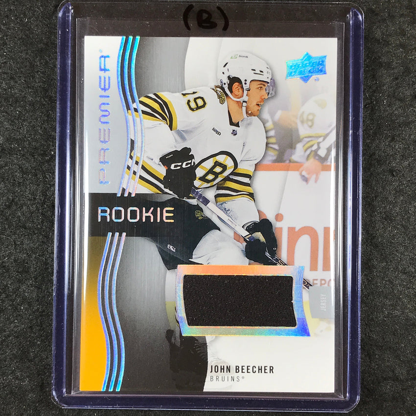 2023-24 Premier NHL JOHN BEECHER Base Rookie Jersey Relic #144 (B)
