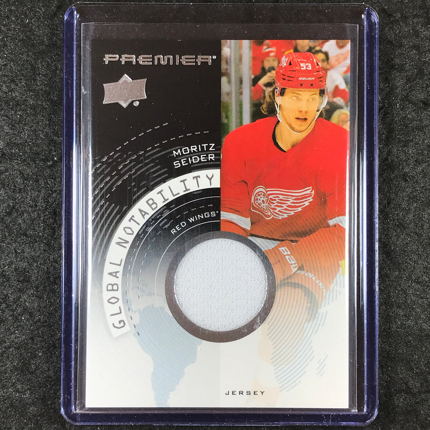 2023-24 Premier NHL MORITZ SEIDER Global Nobility Jersey Relic #MS