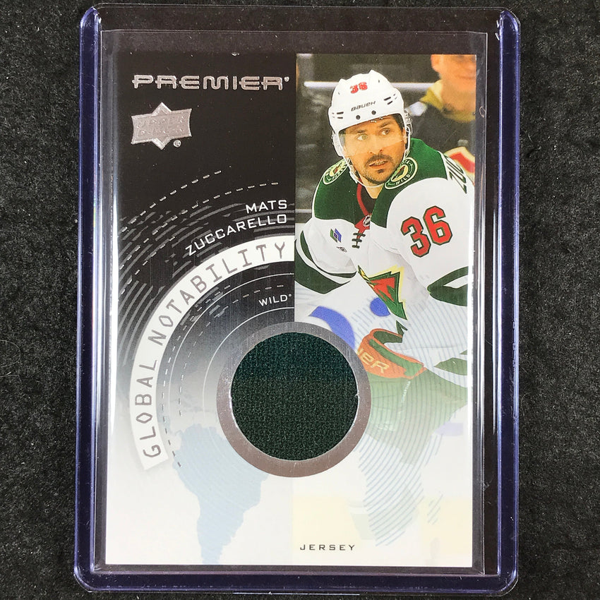 2023-24 Premier NHL MATS ZUCCARELLO Global Nobility Jersey Relic #MZ