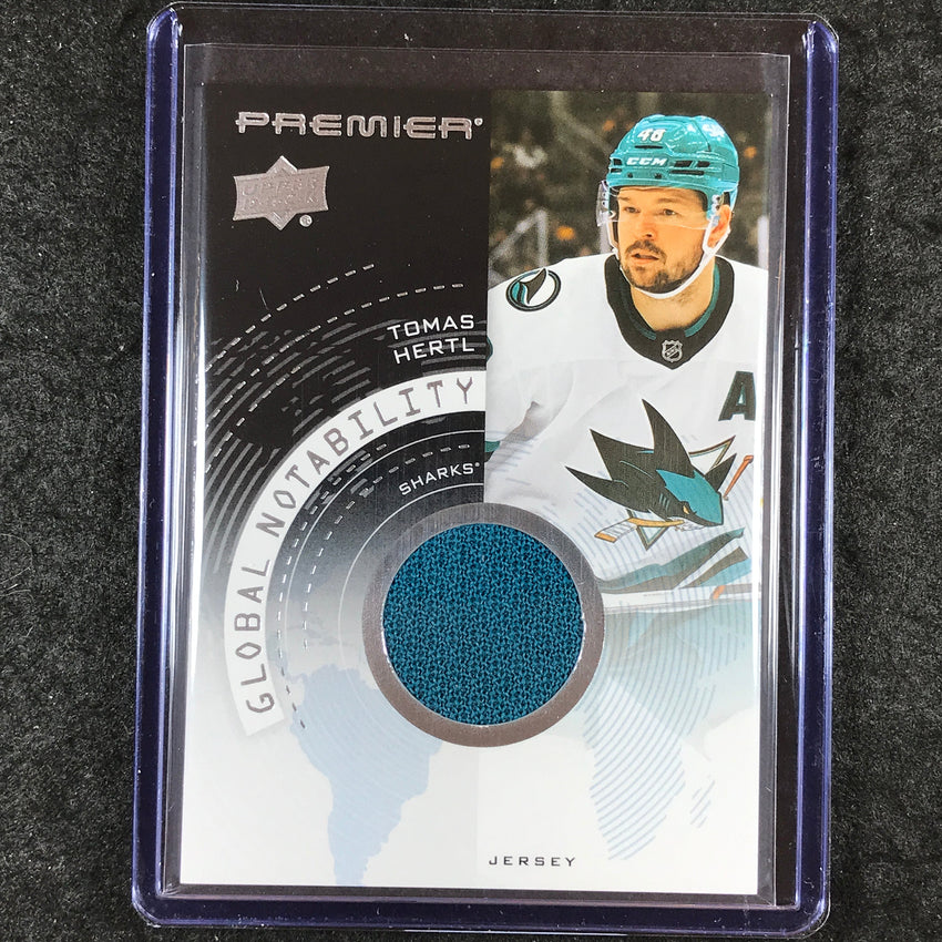 2023-24 Premier NHL TOMAS HERTL Global Nobility Jersey Relic #TH