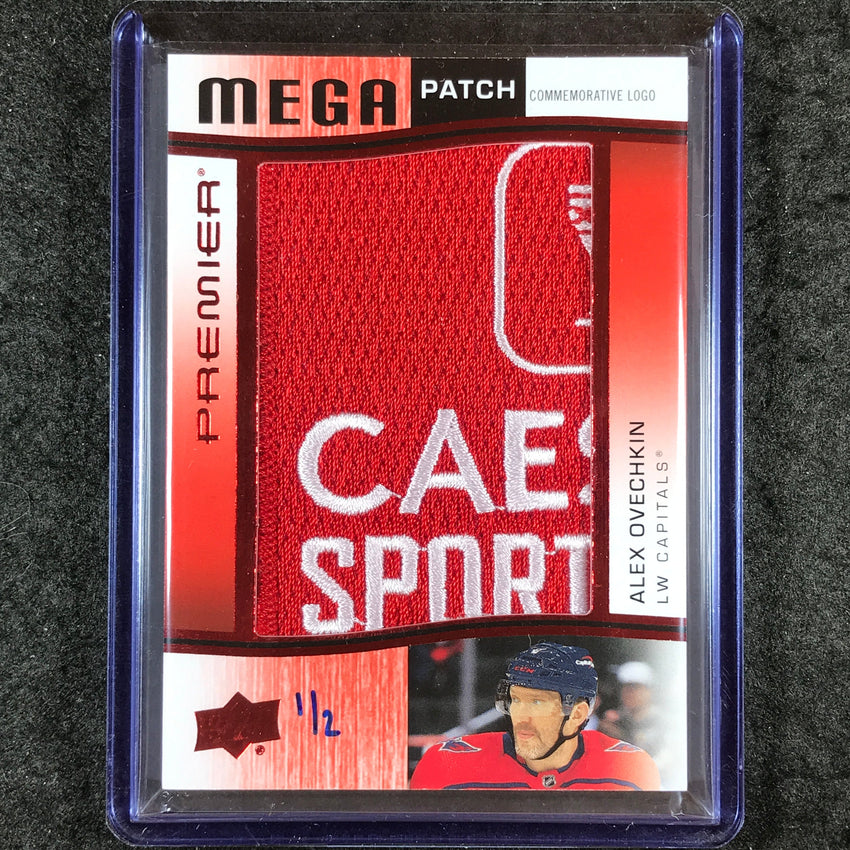 2023-24 Premier NHL ALEX OVECHKIN Mega Patch Logo Relic 1/2