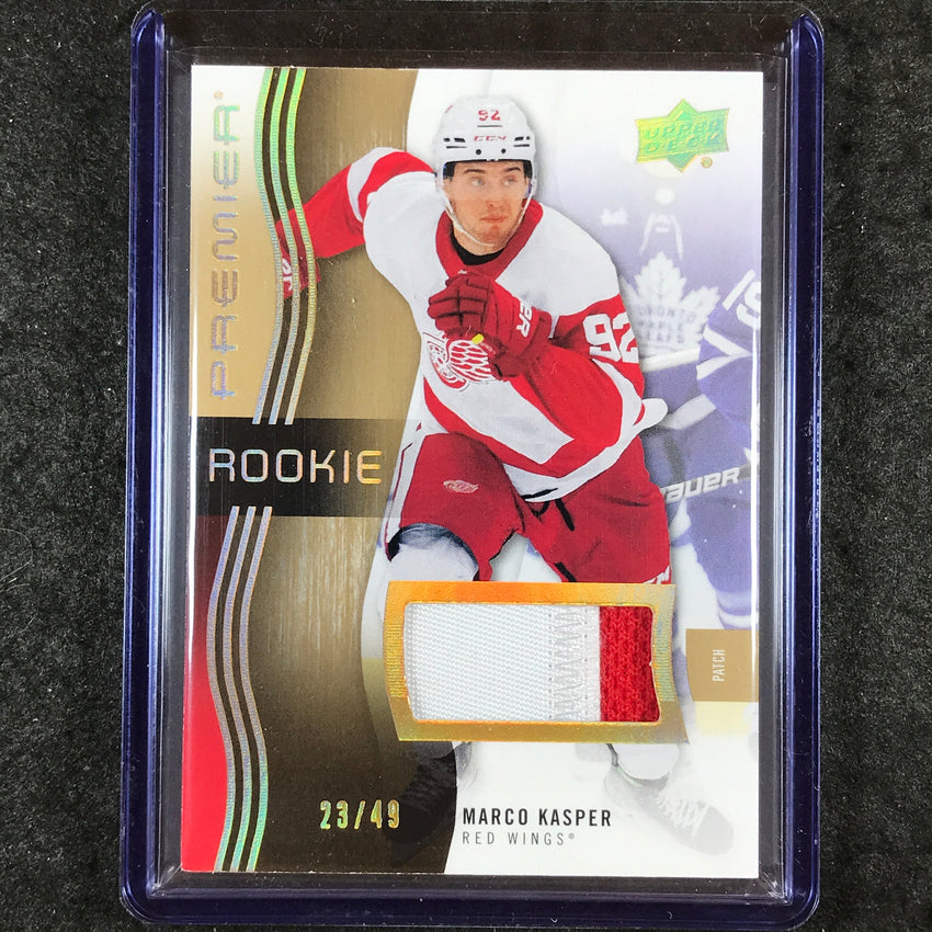 2023-24 Premier NHL MARCO KASPER Base Rookie Patch Relic 23/49