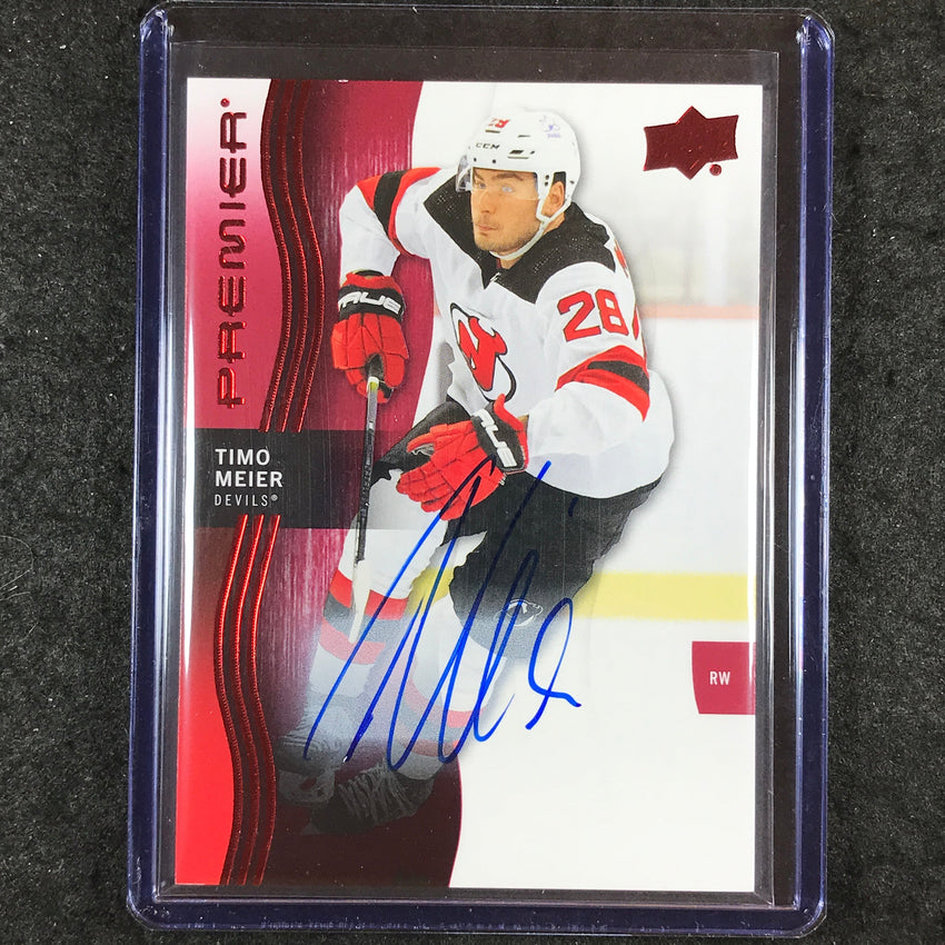 2023-24 Premier NHL TIMO MEIER Base Autograph #33