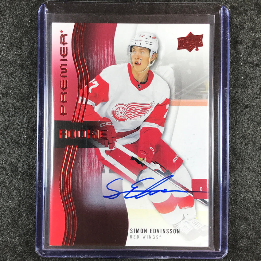 2023-24 Premier NHL SIMON EDVINSSON Base Rookie Autograph #123