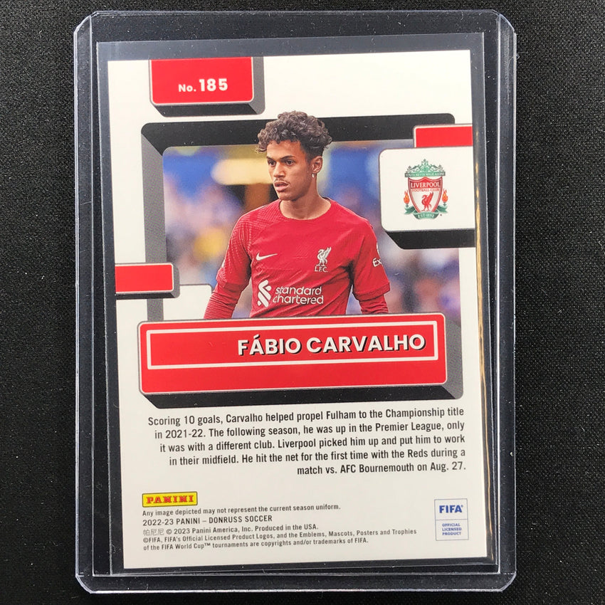 2022-23 Donruss Fifa Fabio Carvalho Rated Rookie Gold 4/10