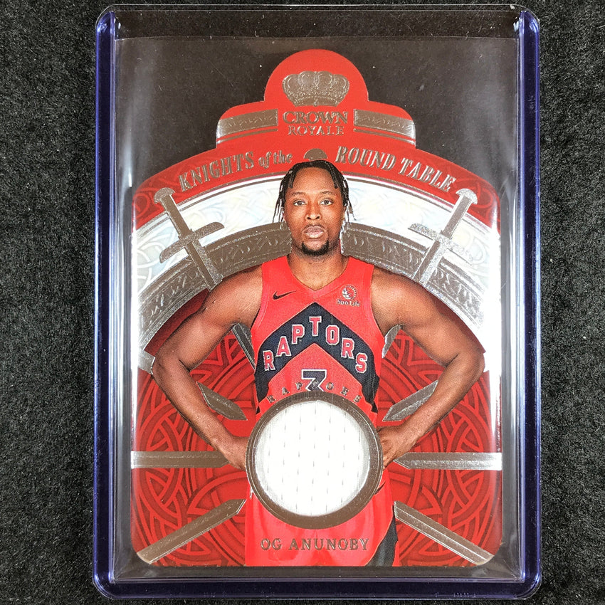 2023-24 Crown Royale OG ANUNOBY Knights of the Round Table Jersey Relic #OGA