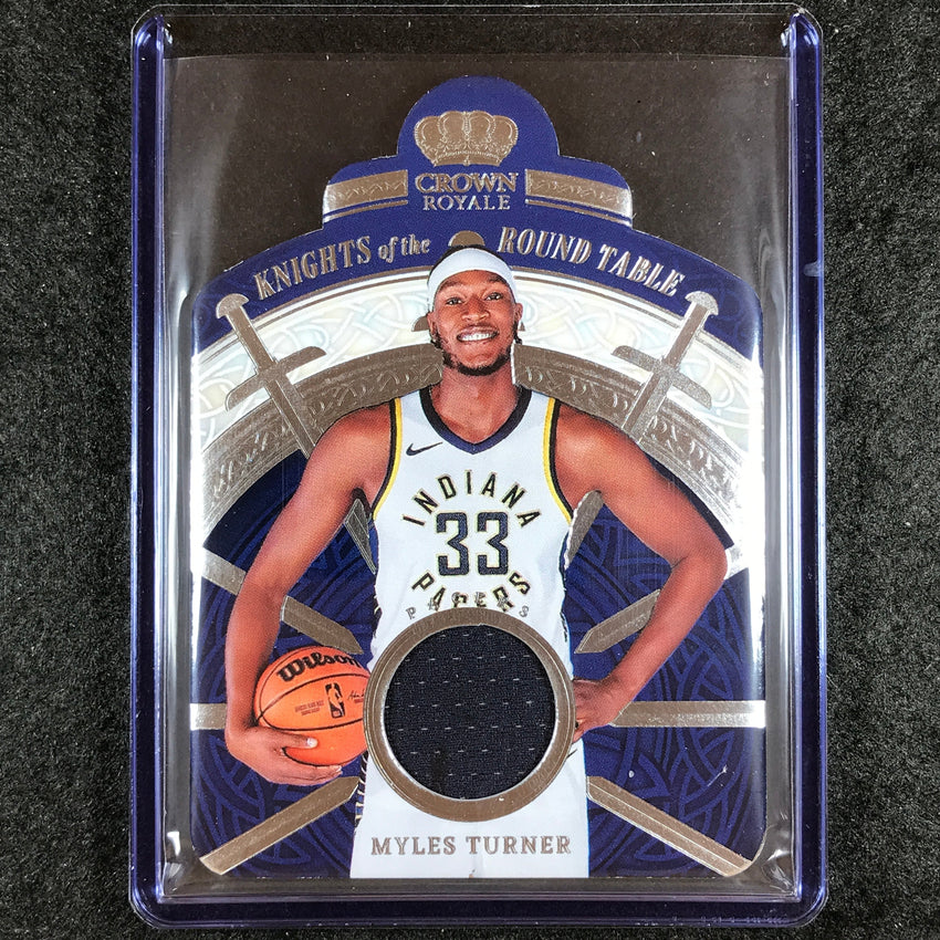 2023-24 Crown Royale MYLES TURNER Knights of the Round Table Jersey Relic #TRN