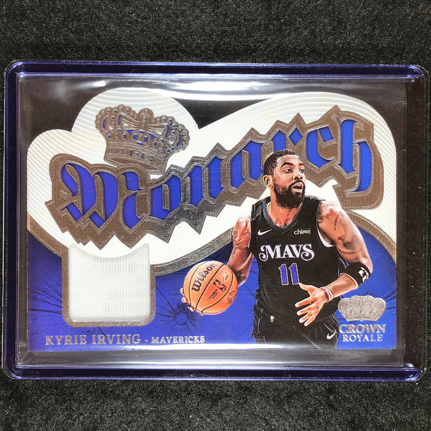 2023-24 Crown Royale KYRIE IRVING Monarch Jersey Relic No. IRV