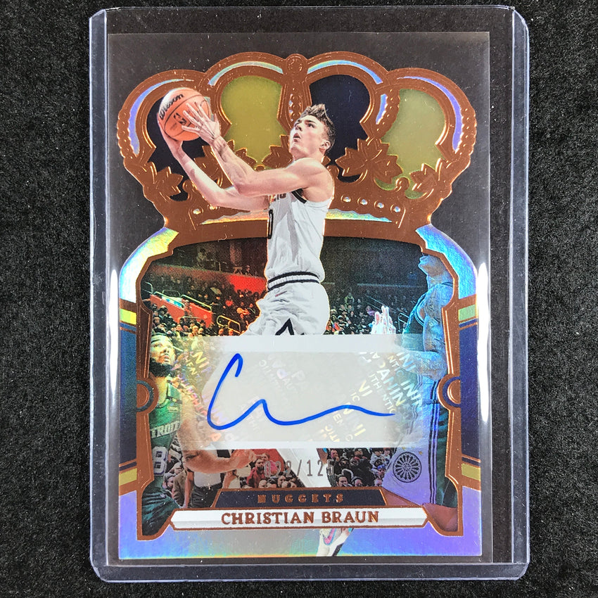 2023-24 Crown Royale CHRISTIAN BRAUN Crown Auto 22/125