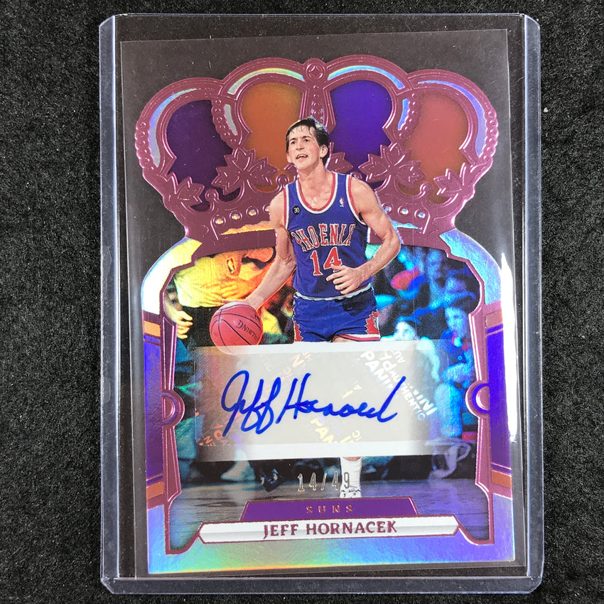 2023-24 Crown Royale JEFF HORNACEK Crown Auto Pink 14/49