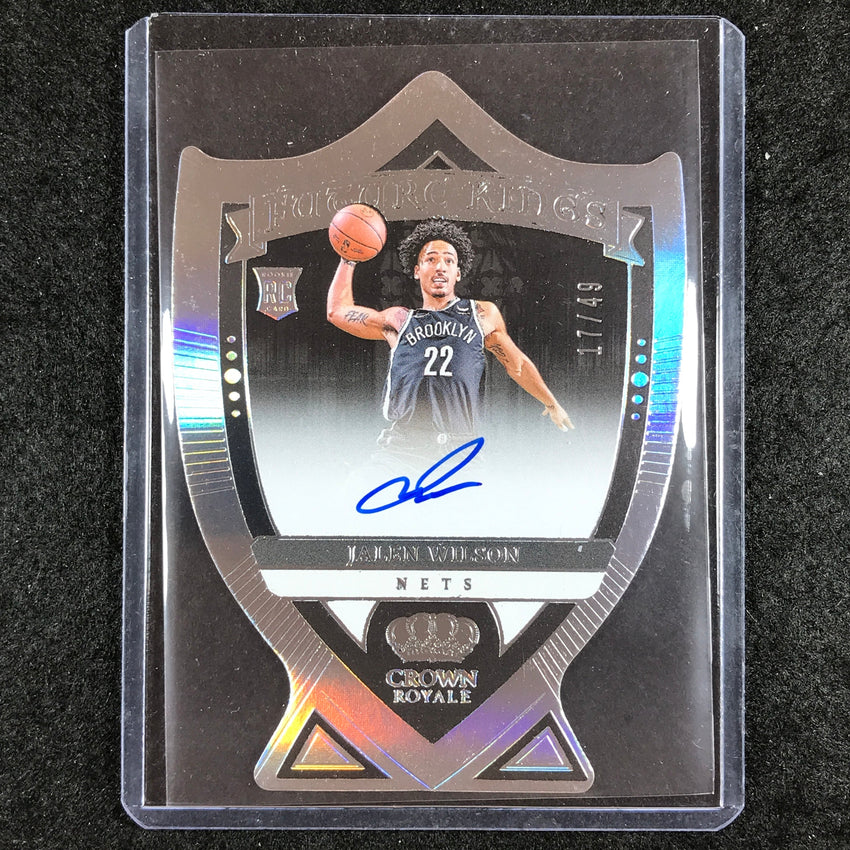 2023-24 Crown Royale JALEN WILSON Future Kings Rookie Auto 17/49