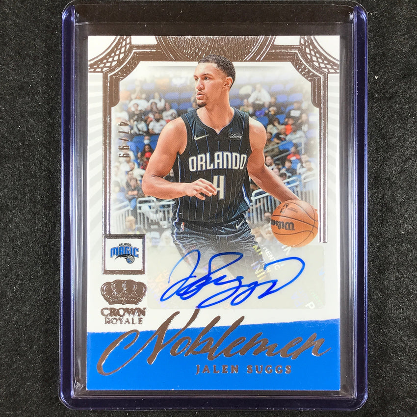 2023-24 Crown Royale JALEN SUGGS Noblemen Auto 47/99