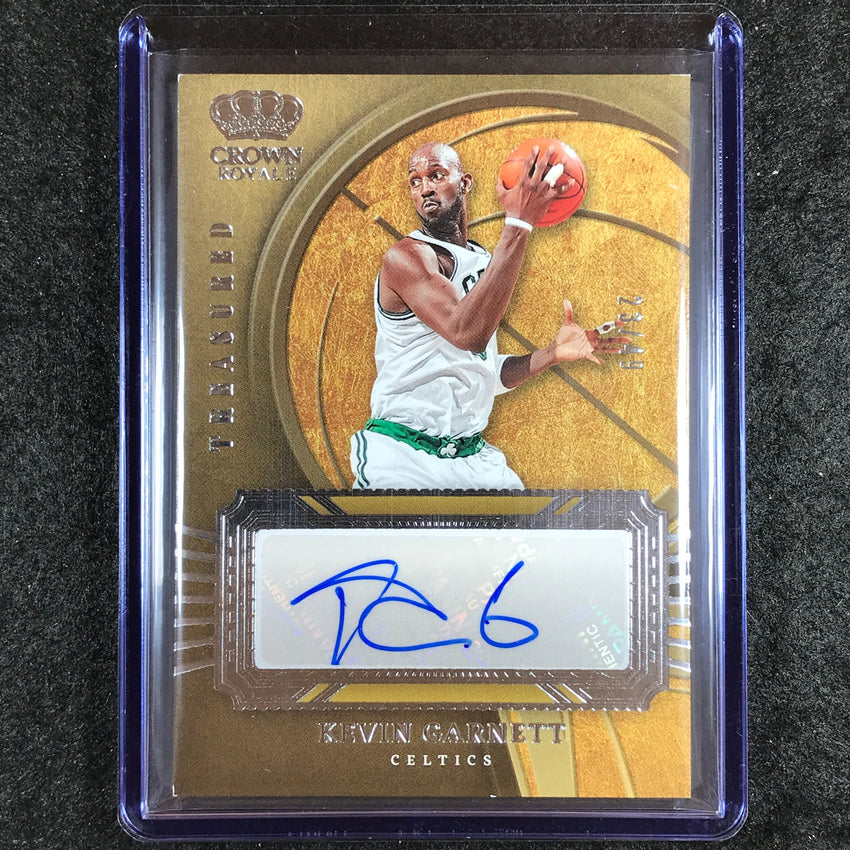 2023-24 Crown Royale KEVIN GARNETT Treasured Auto 23/49