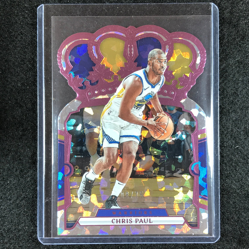 2023-24 Crown Royale CHRIS PAUL Base Pink Crystal 8/75 #23