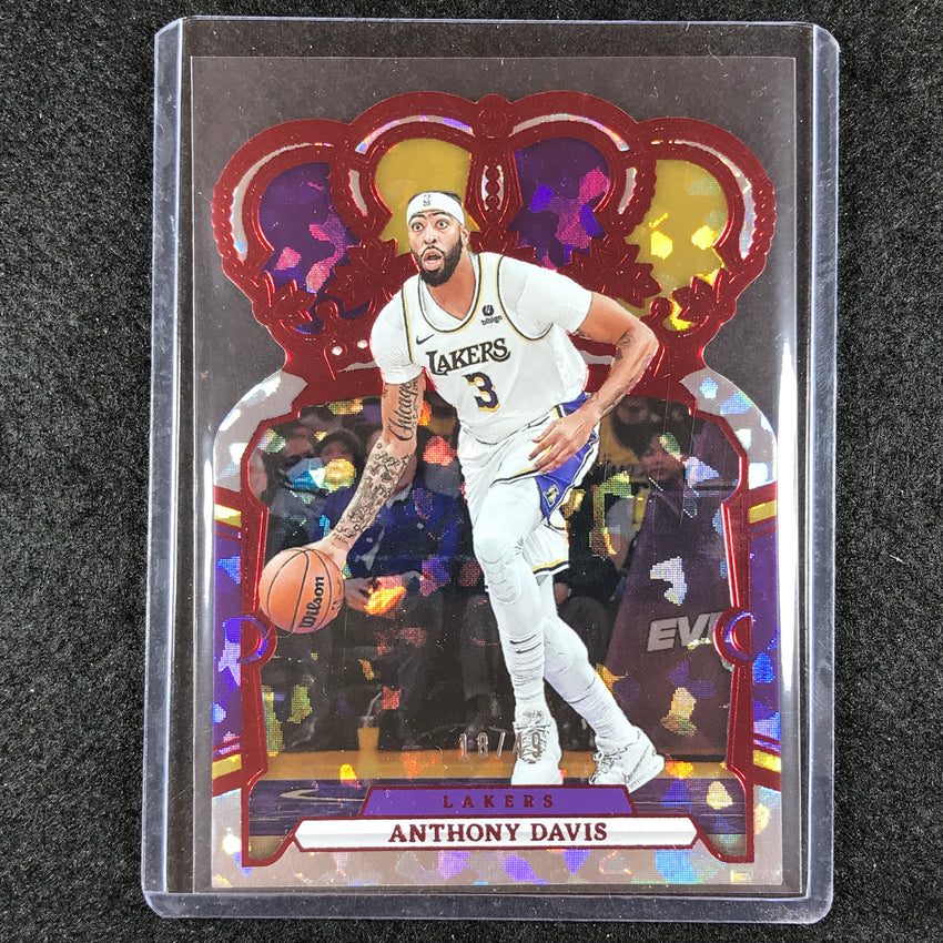 2023-24 Crown Royale ANTHONY DAVIS Base Red Crystal 18/49 #62