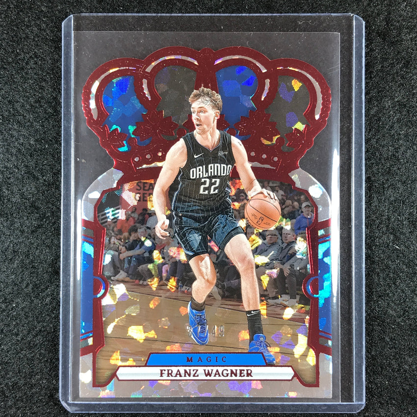 2023-24 Crown Royale FRANZ WAGNER Base Red Crystal 37/49 #89