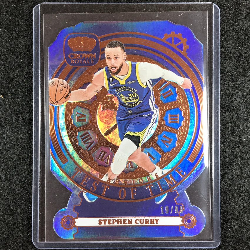 2023-24 Crown Royale STEPHEN CURRY Test of Time 19/99