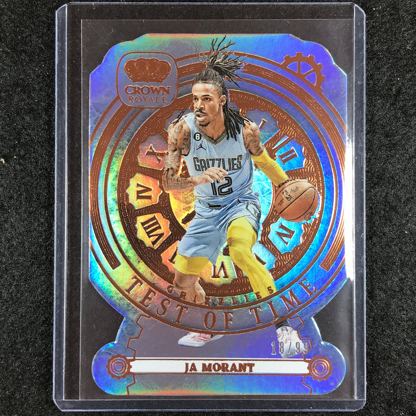 2023-24 Crown Royale JA MORANT Test of Time 18/99