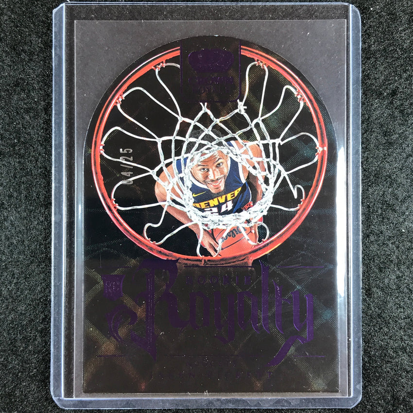 2023-24 Crown Royale JALEN PICKETT Rookie Royalty Purple 4/25