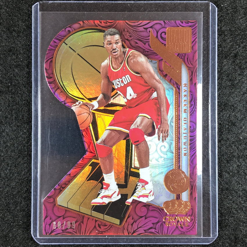 2023-24 Crown Royale HAKEEM OLAJUWON Hand Crafted 68/99