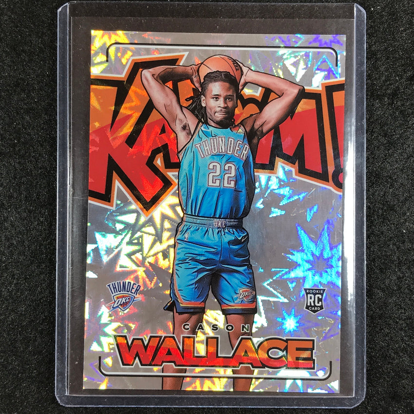 2023-24 Crown Royale CASON WALLACE Kaboom Rookie SSP No. 20