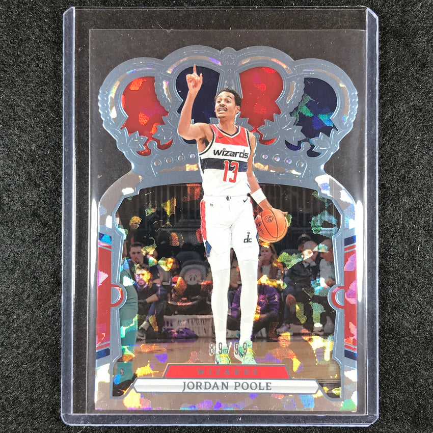 2023-24 Crown Royale JORDAN POOLE Base Blue Crystal 89/99 No. 36