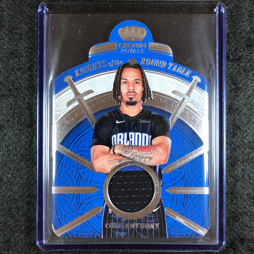 2023-24 Crown Royale COLE ANTHONY Knights of the Round Table Jersey Relic #CLE
