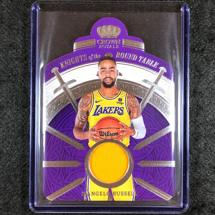 2023-24 Crown Royale DANGELO RUSSELL Knights of the Round Table Jersey No. DLO