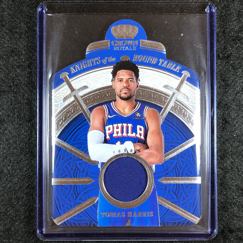2023-24 Crown Royale TOBIAS HARRIS Knights of the Round Table Jersey Relic #HAR