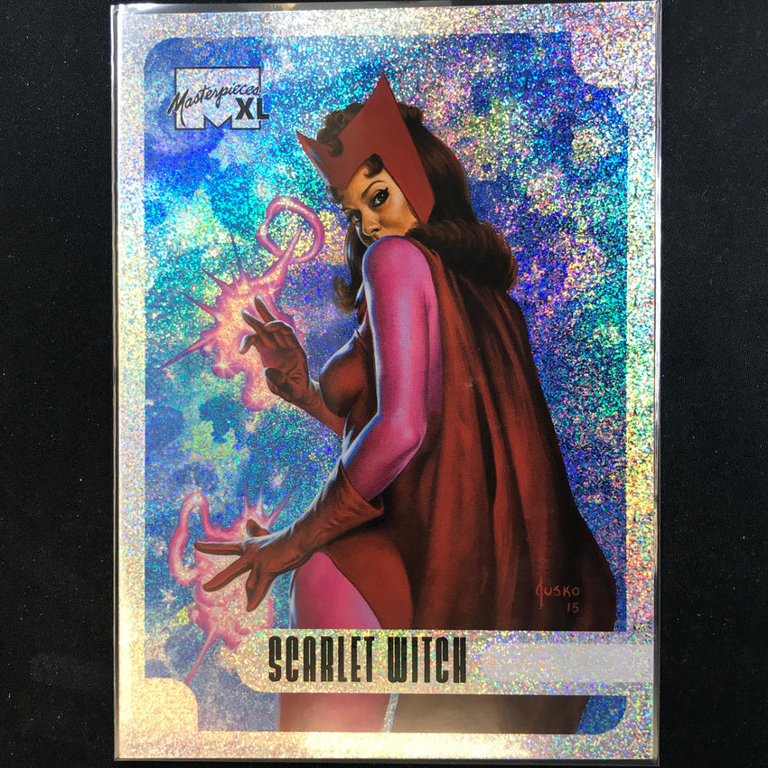 2024 Marvel Masterpieces XL SCARLET WITCH Limited Edition Holofoil 13 OF 17