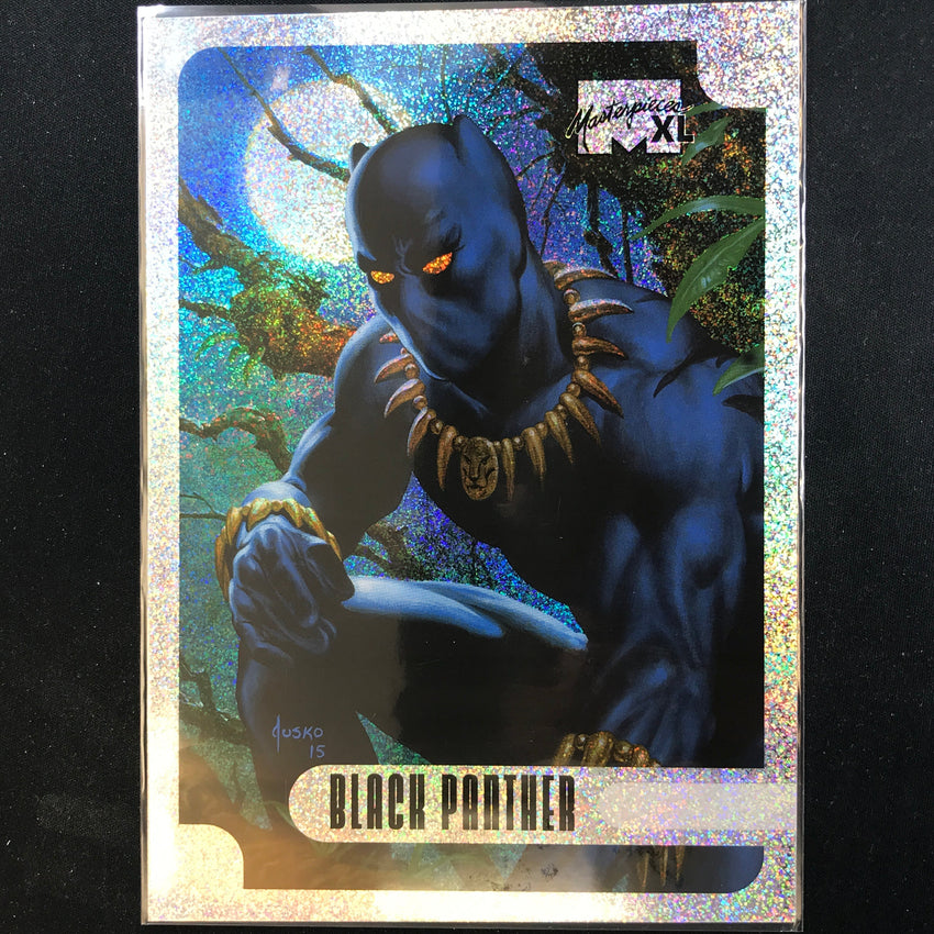 2024 Marvel Masterpieces XL BLACK PANTHER Limited Edition Holofoil 16 OF 17