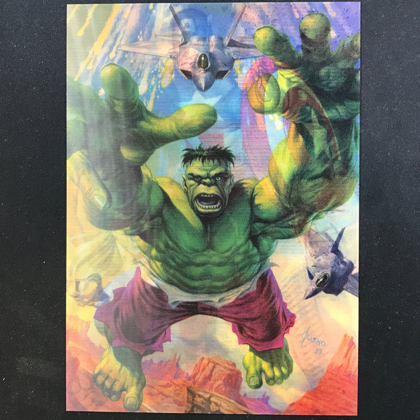 2024 Marvel Masterpieces XL CAPTAIN AMERICA IRON MAN THOR HULK Mirage 1 OF 9