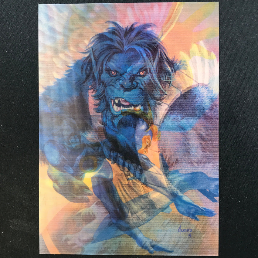 2024 Marvel Masterpieces XL CYCLOPS JEAN GREY ANGEL BEAST Mirage 2 OF 9