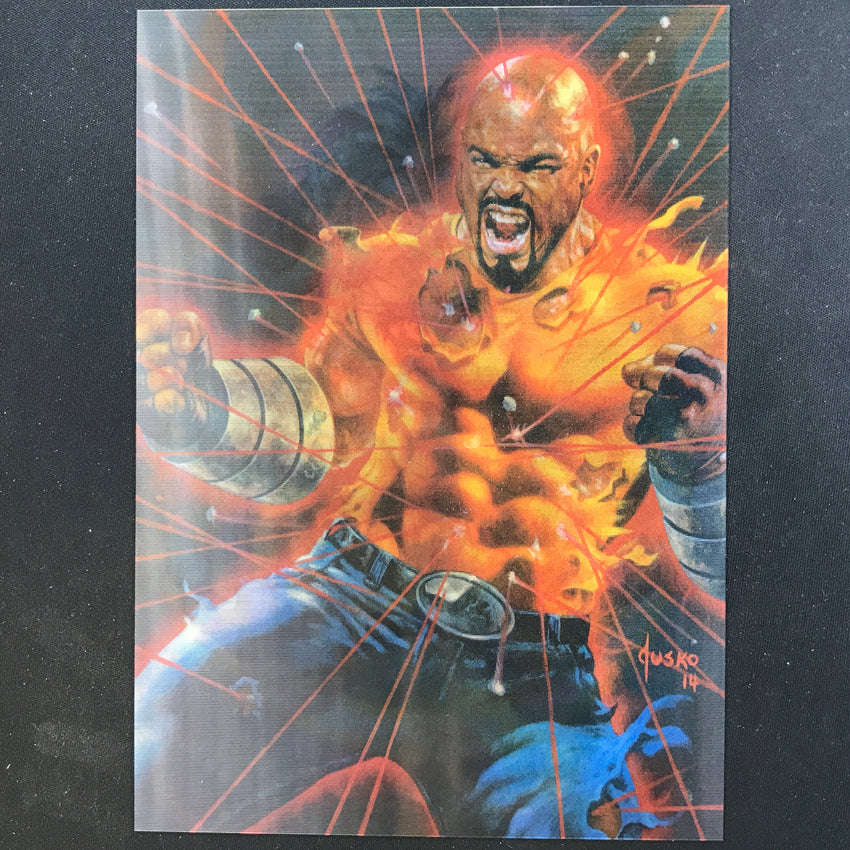 2024 Marvel Masterpieces XL DOCTOR STRANGE HULK LUKE CAGE BEAST Mirage 4 OF 9