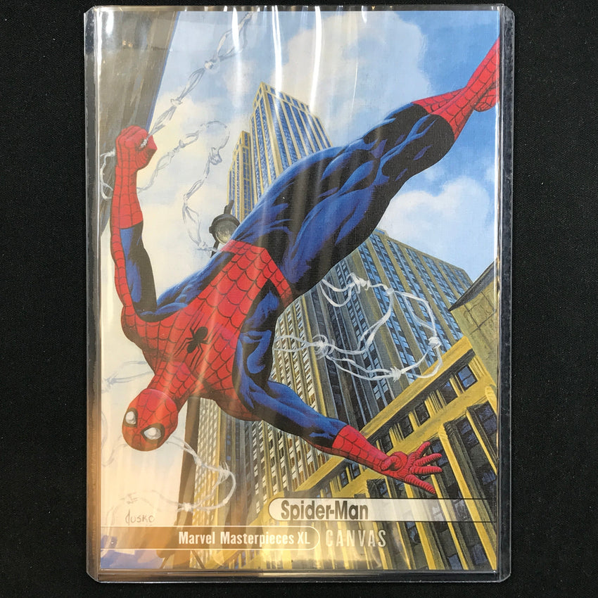 2024 Marvel Masterpieces XL SPIDER-MAN Base Canvas Variant 200/349 #91