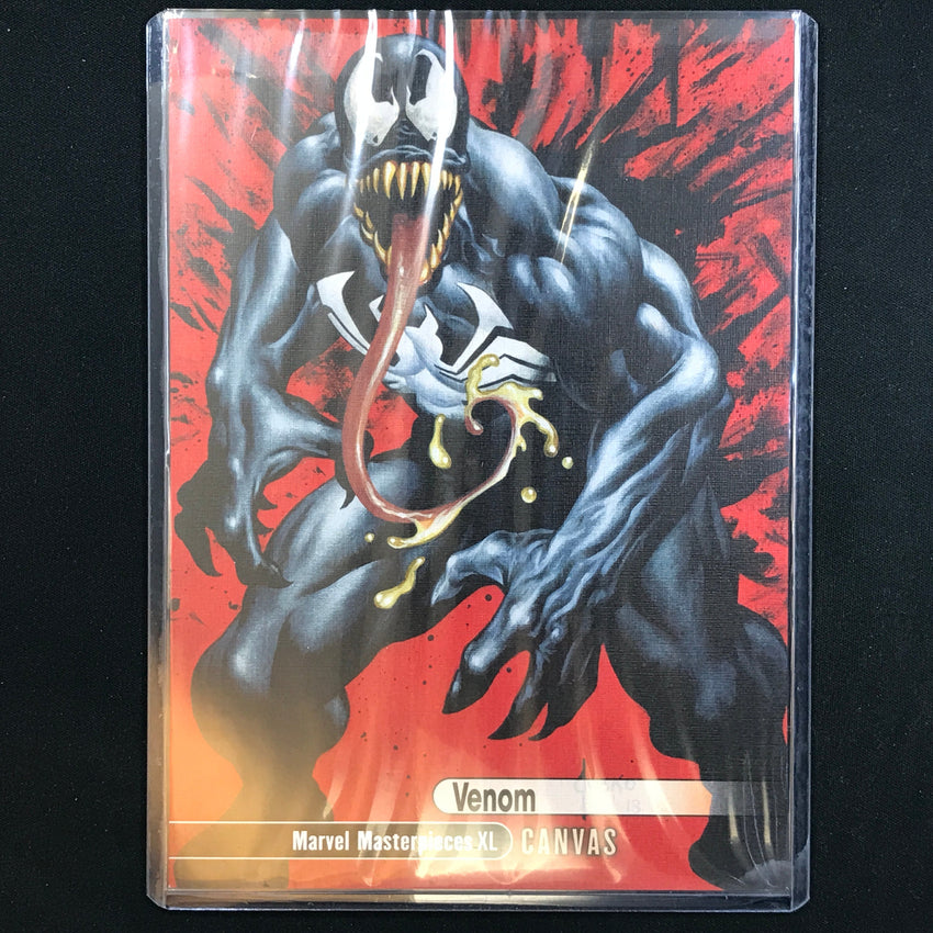 2024 Marvel Masterpieces XL VENOM Base Canvas Variant 27/349 #100