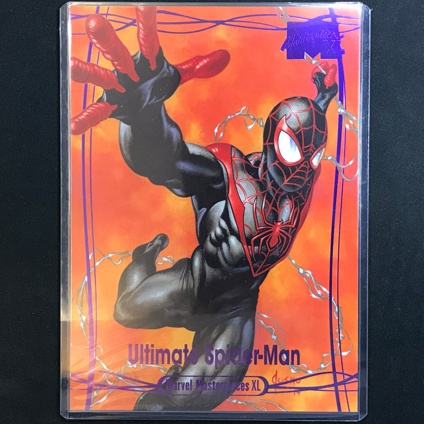 2024 Marvel Masterpieces XL ULTIMATE SPIDER-MAN Level 1 Epic Purple 137/199 #1