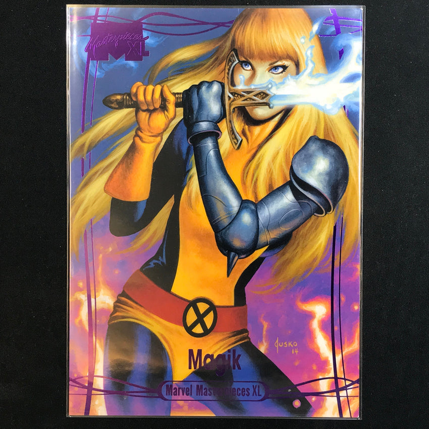 2024 Marvel Masterpieces XL MAGIK Level 1 Epic Purple 31/199 #5