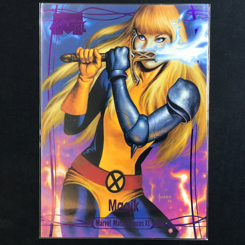 2024 Marvel Masterpieces XL MAGIK Level 1 Epic Purple 9/199 #5