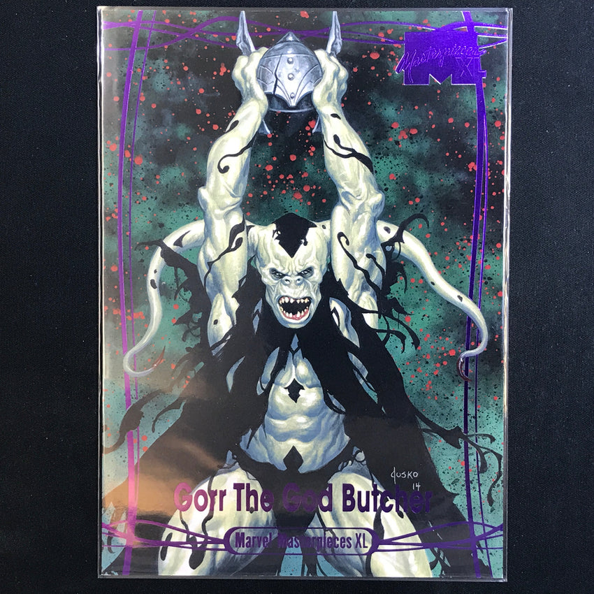 2024 Marvel Masterpieces XL GORR THE GOD BUTCHER Level 1 Epic Purple 57/199 #6
