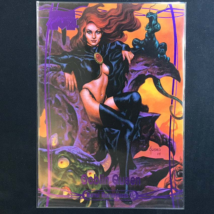 2024 Marvel Masterpieces XL GOBLIN QUEEN Level 1 Epic Purple 17/199 #22