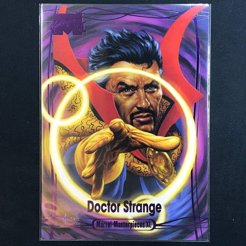2024 Marvel Masterpieces XL DOCTOR STRANGE Level 2 Epic Purple 7/199 #40