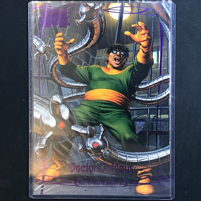 2024 Marvel Masterpieces XL DOCTOR OCTOPUS Level 2 Epic Purple 144/199 #49