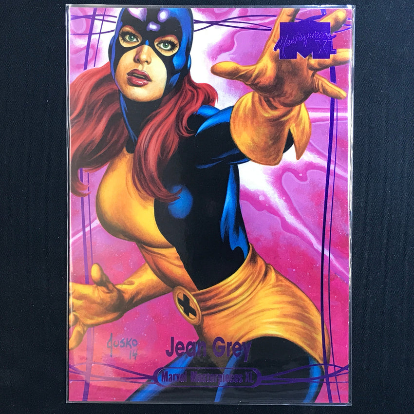 2024 Marvel Masterpieces XL JEAN GREY Level 3 Epic Purple 75/199 #75