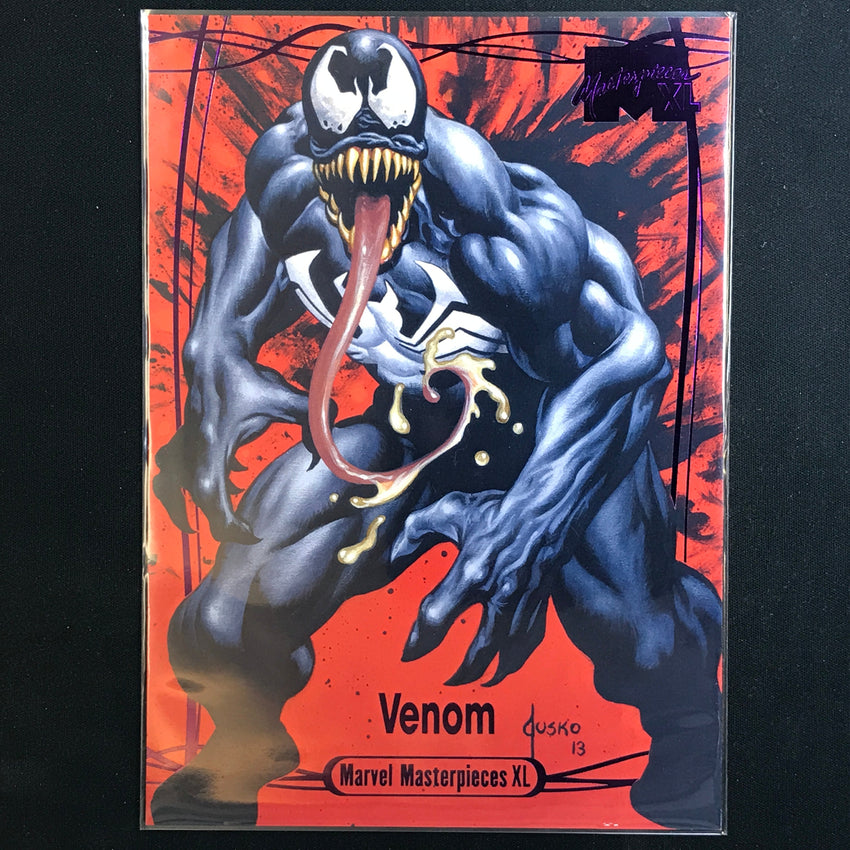 2024 Marvel Masterpieces XL VENOM Level 5 Epic Purple 102/199 #86