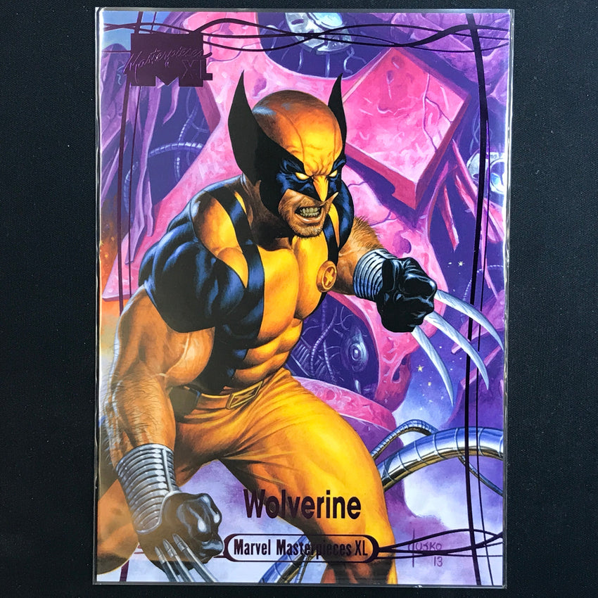 2024 Marvel Masterpieces XL WOLVERINE Level 5 Epic Purple 173/199 #89