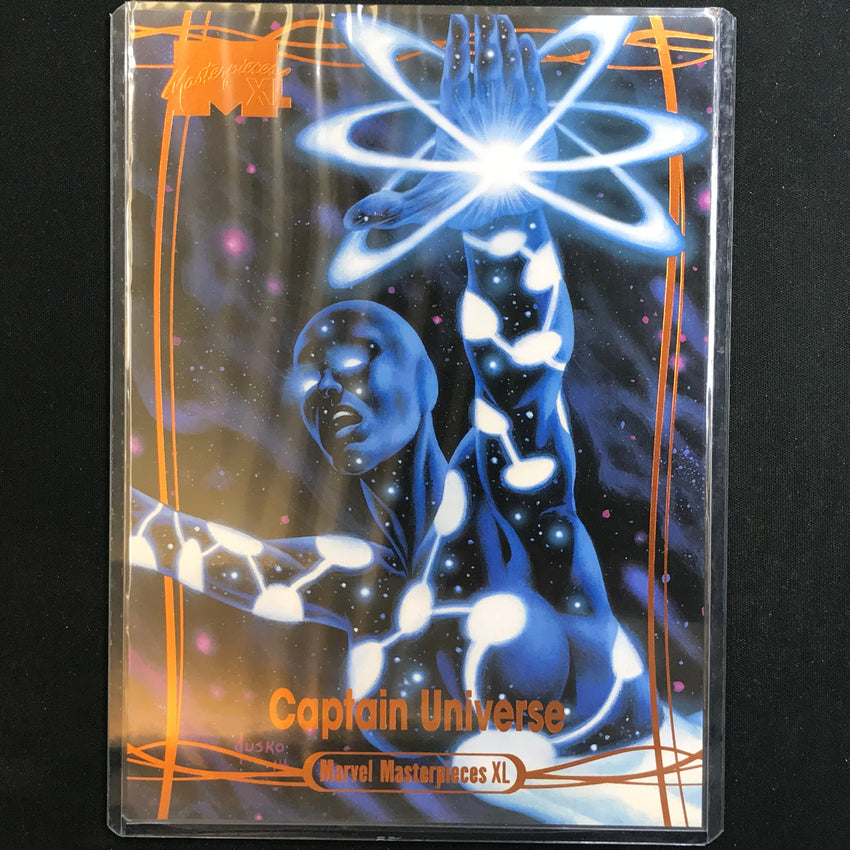 2024 Marvel Masterpieces XL CAPTAIN UNIVERSE Level 1 Legendary Orange 53/99 #19
