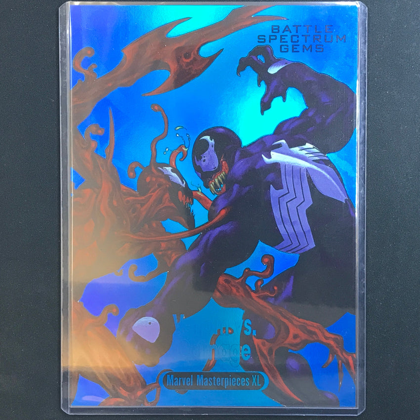 2024 Marvel Masterpieces XL VENOM CARNAGE Battle Spectrum Gems 15/99 #5